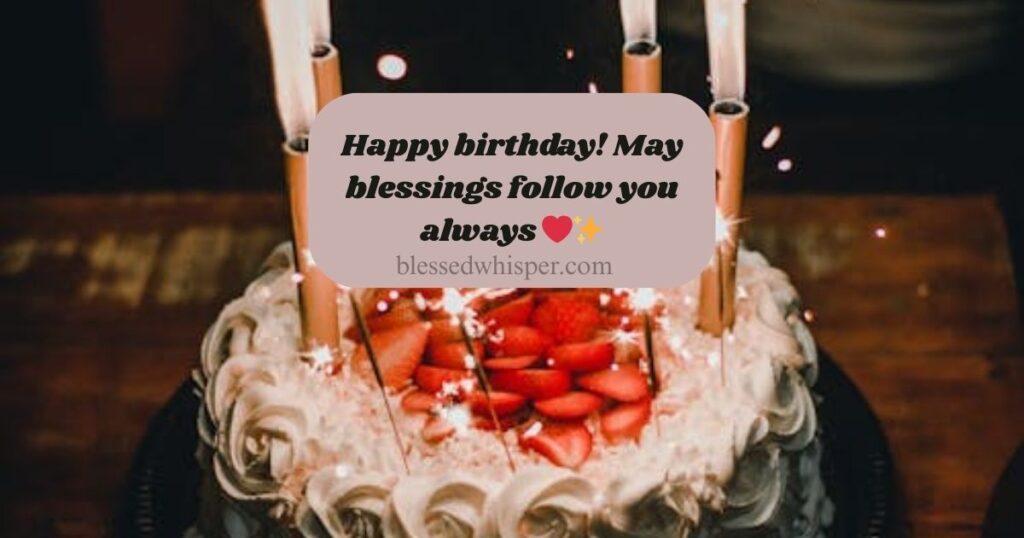 prayer for birthday celebrant