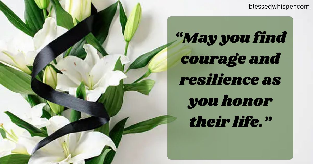 sympathy messages when someone dies