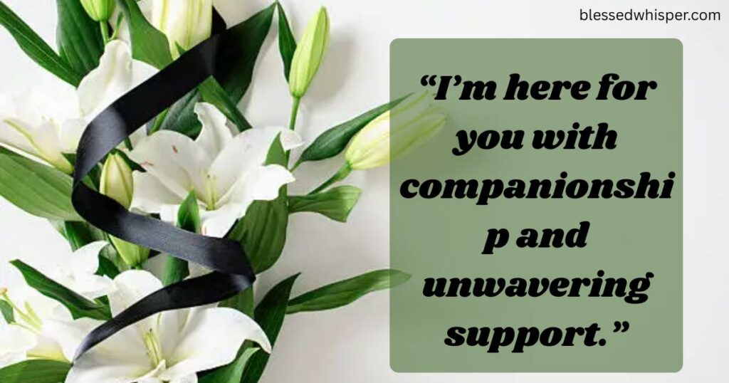 sympathy messages when someone dies