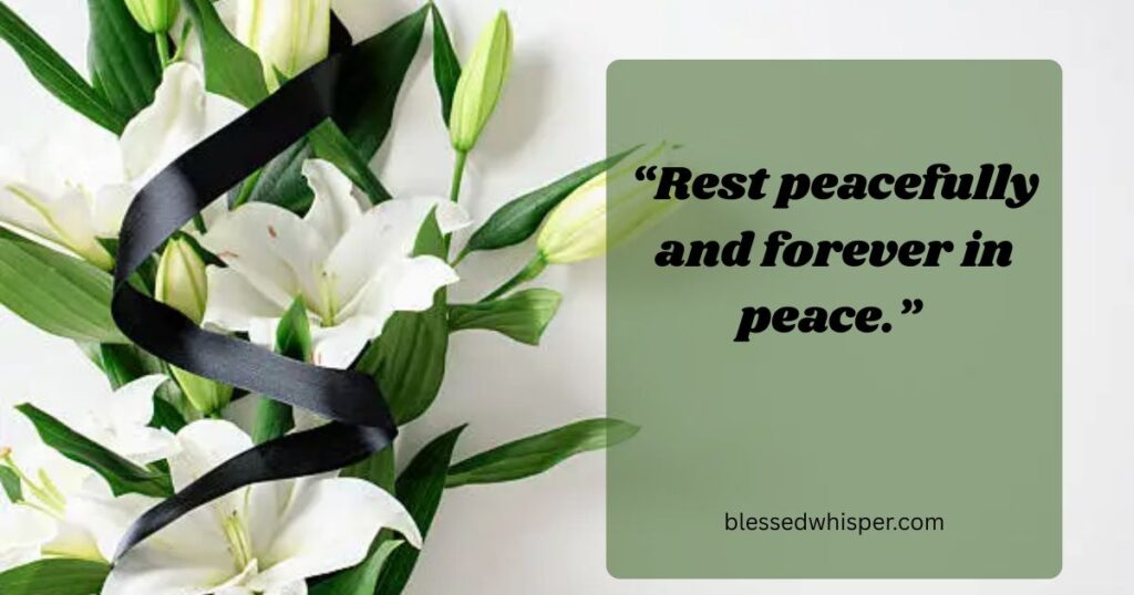 sympathy messages when someone dies