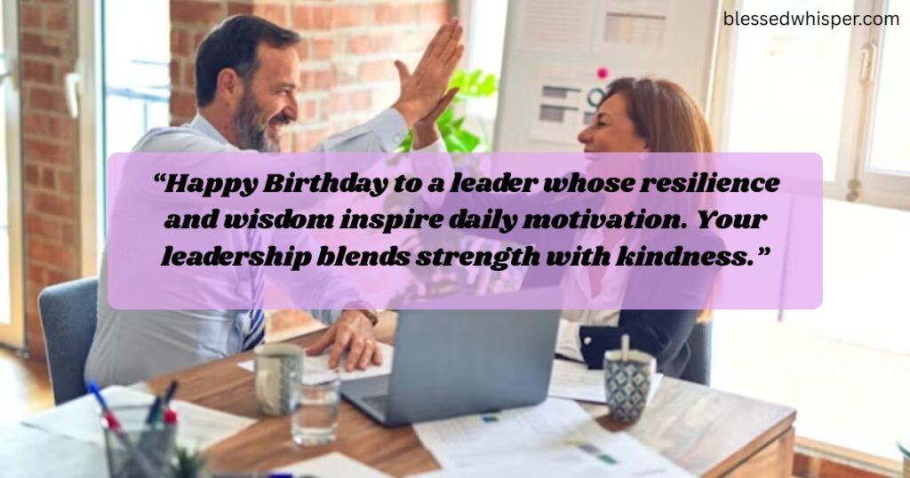 heart touching birthday wishes for boss lady