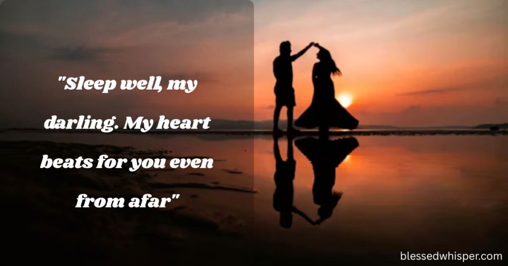 I miss you message to make her smile