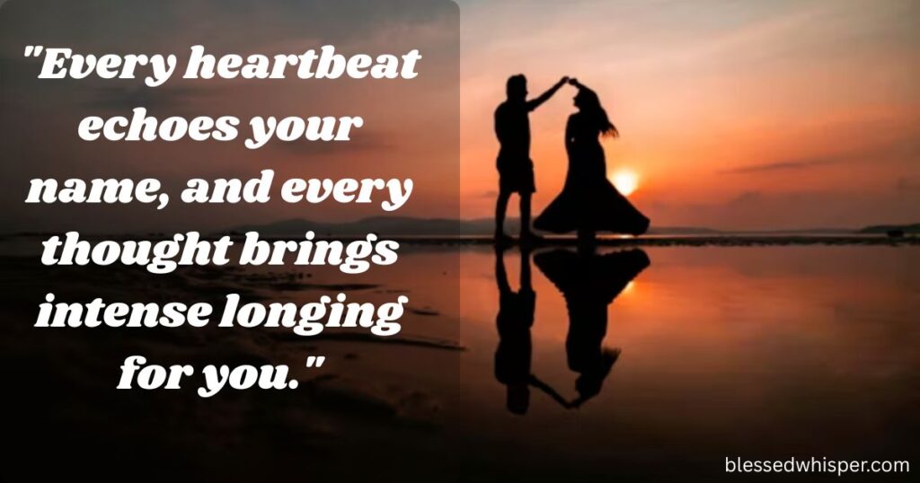 I miss you message to make her smile