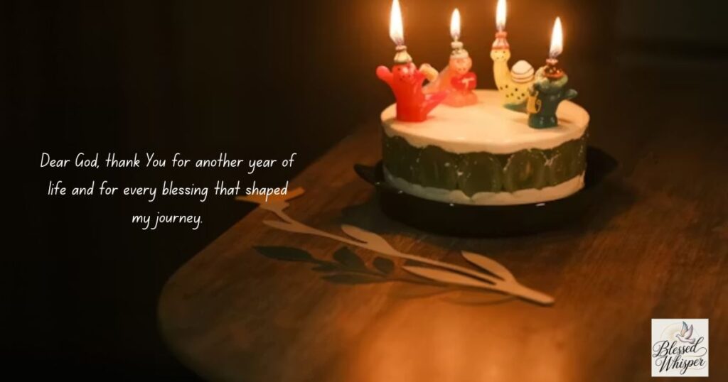 Thankful Birthday Prayer To God For My Life