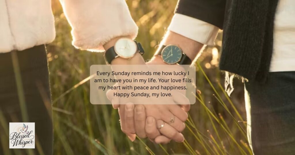 Happy Sunday Messages for Love