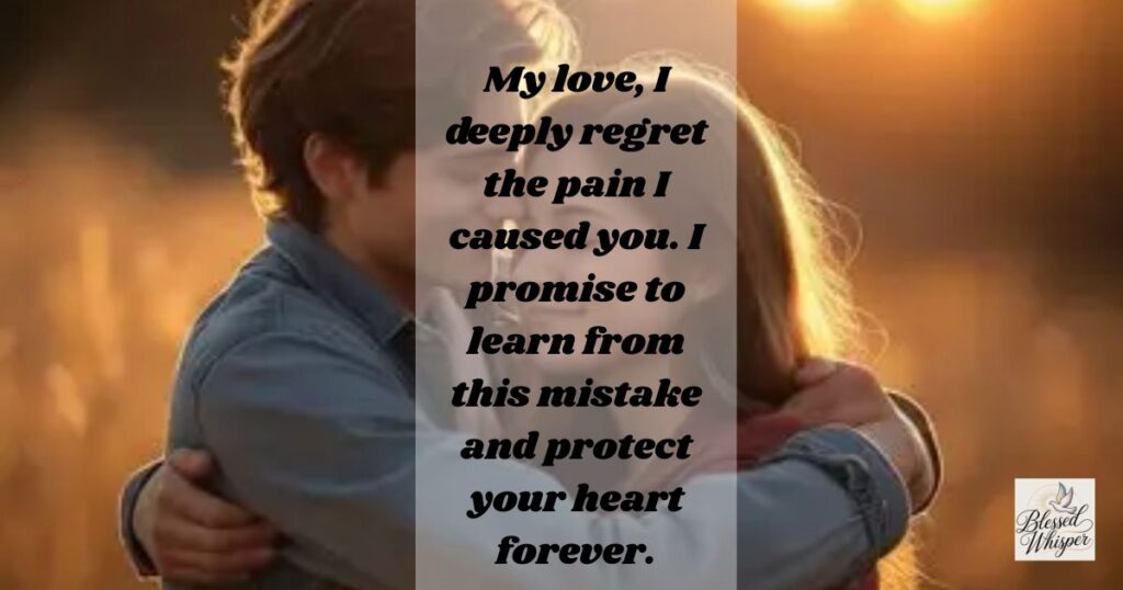 emotional sorry messages for husband to rebuild love