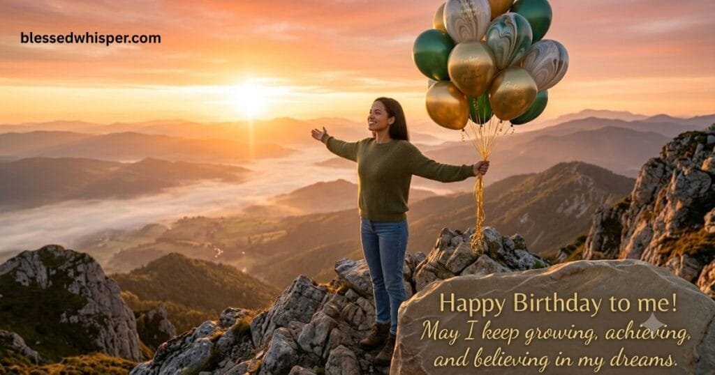 birthday quotes and messages for myself