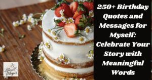 birthday quotes and messages for myself