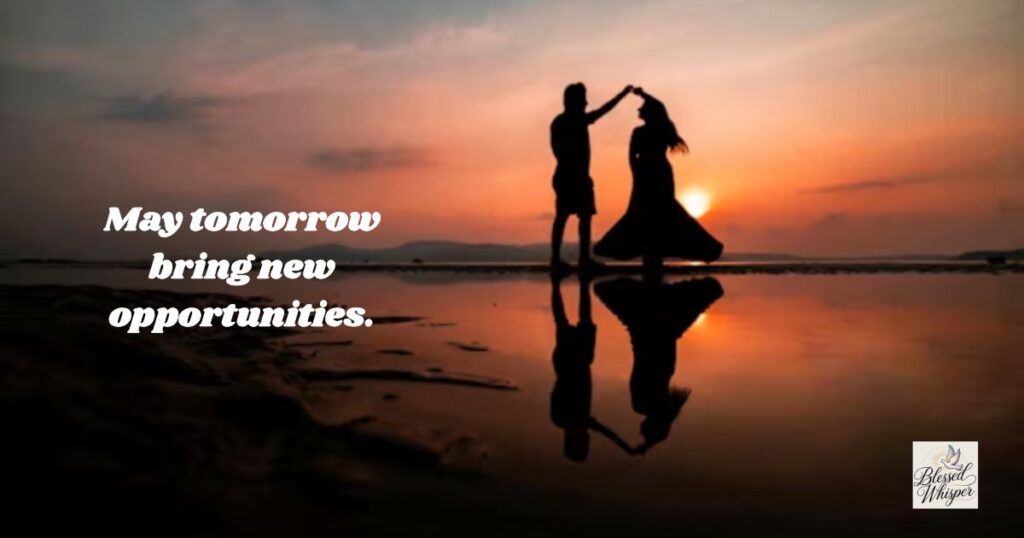 evening wishes to brighten her day