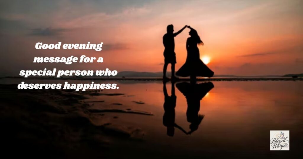 evening wishes to brighten her day