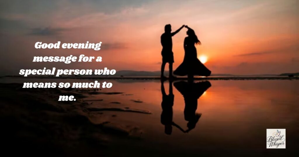 evening wishes to brighten her day