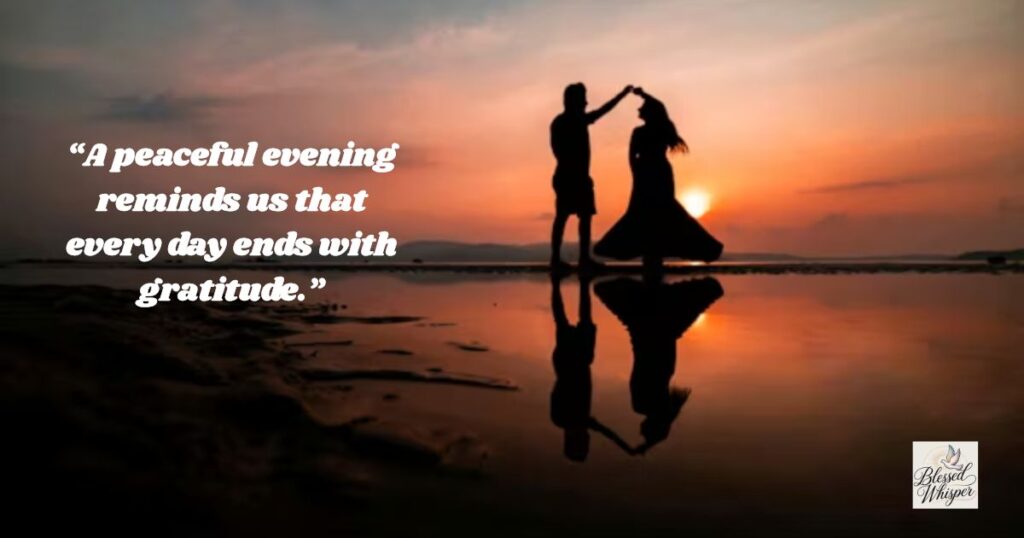 evening wishes to brighten her day