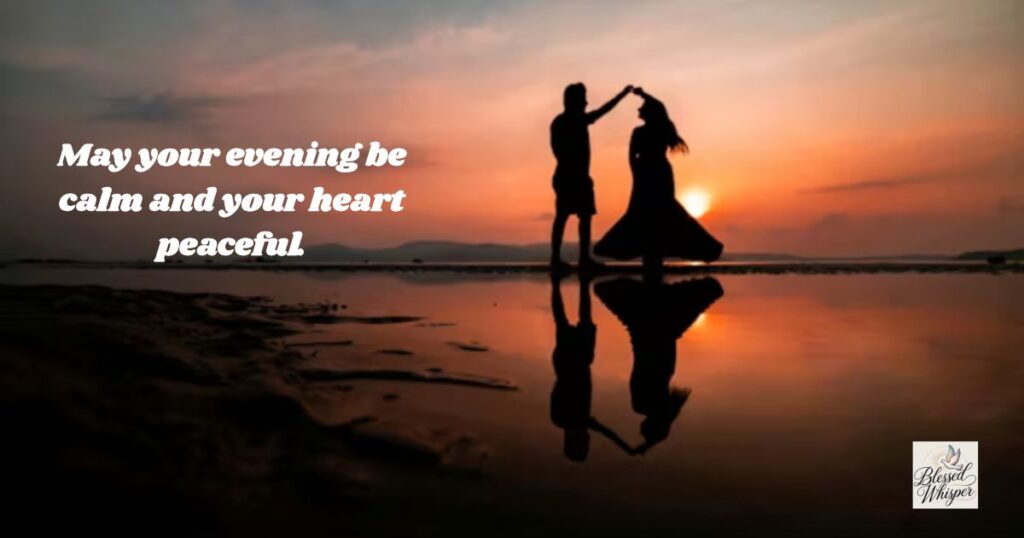 evening wishes to brighten her day