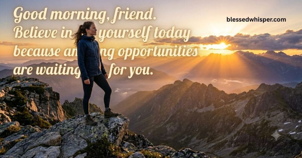 Good Morning Messages for a Friend