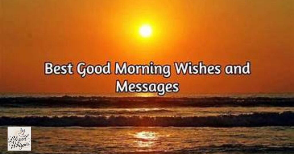 good morning messages for friends