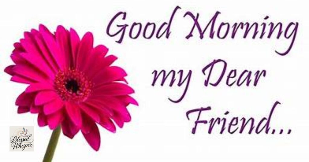 good morning messages for friends