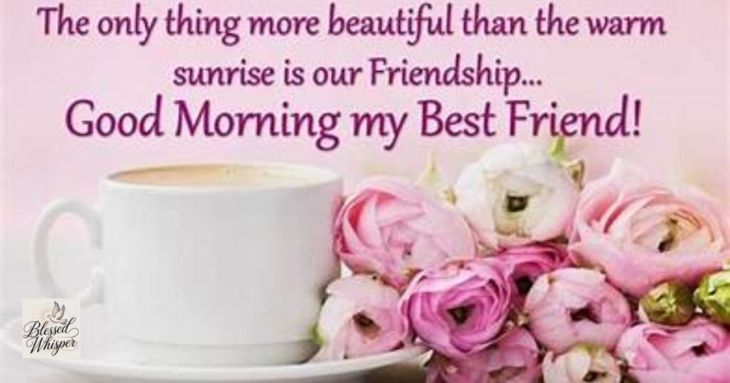 good morning messages for friends