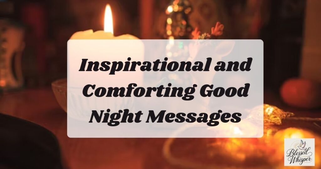 good night messages for her