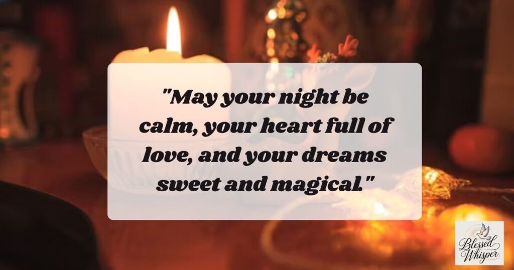 good night messages for her