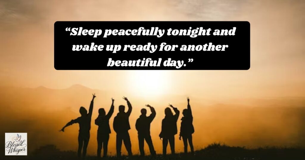 good night messages for various friends