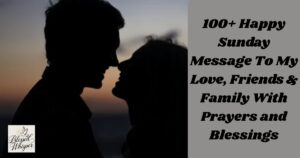 happy sunday message to my love