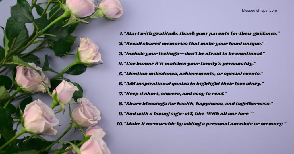 heart touching anniversary wishes for parents