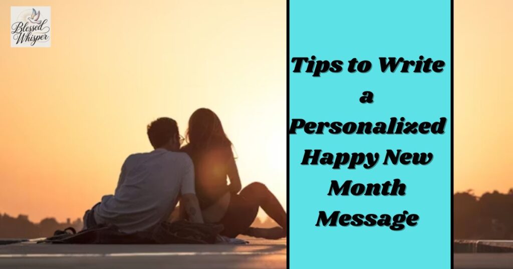new month message for my love