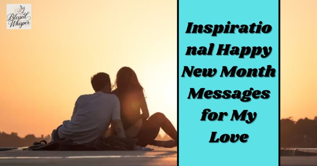 new month message for my love
