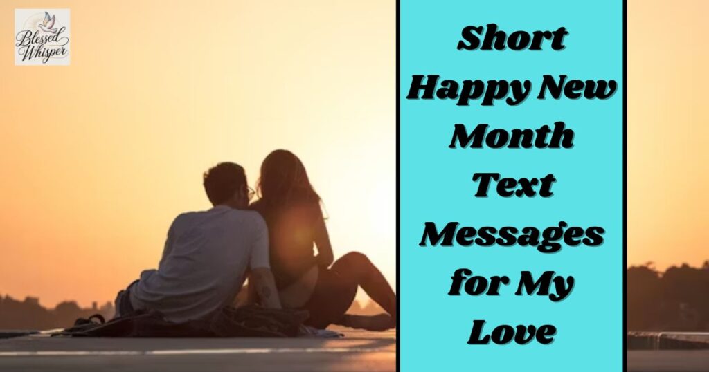new month message for my love