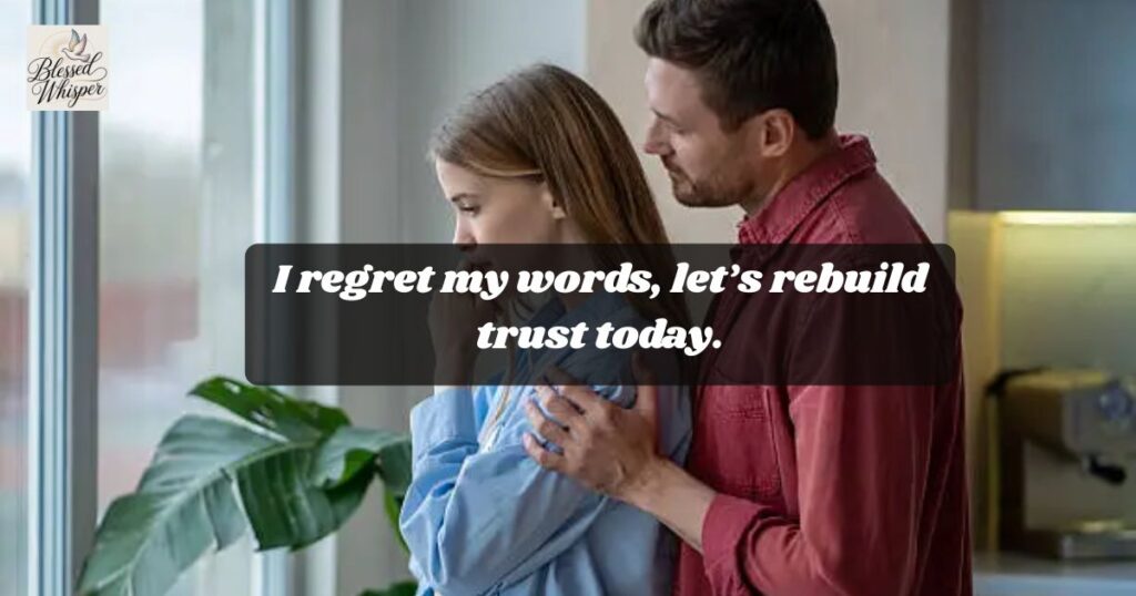 romantic apology messages for love