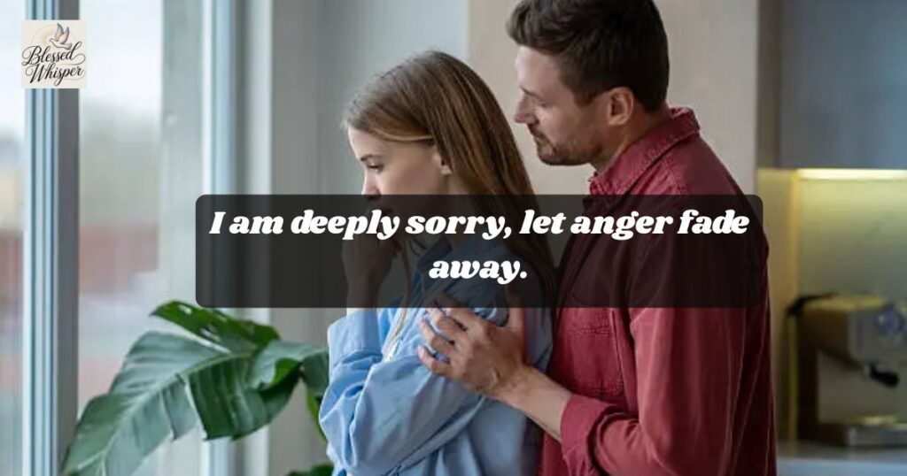 romantic apology messages for love