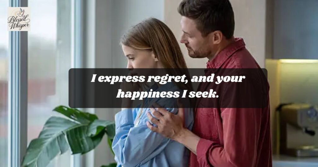 romantic apology messages for love