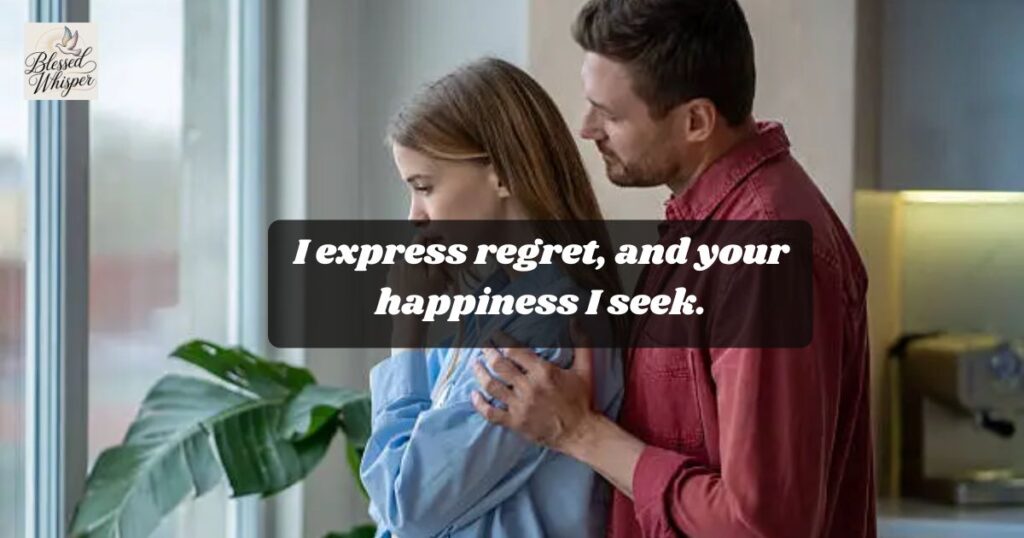 romantic apology messages for love