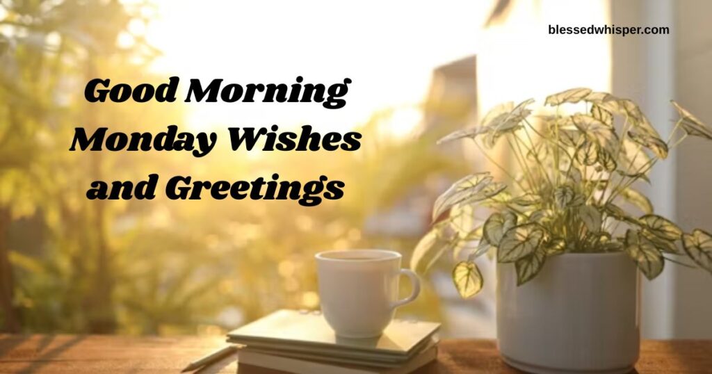 Good Morning Monday Wishes and Greetings