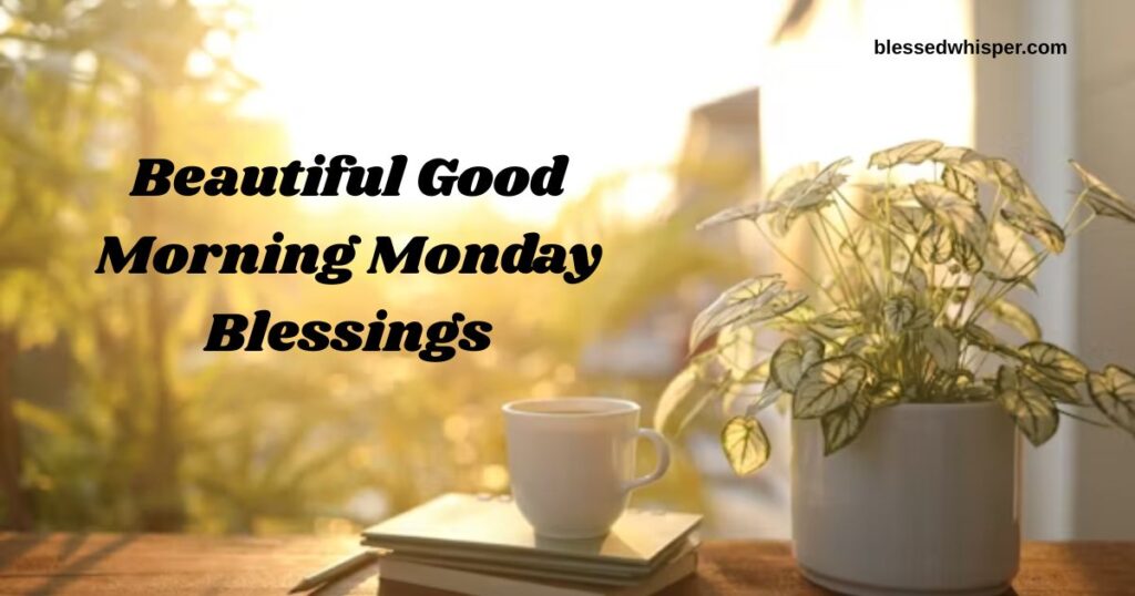 Good Morning Monday Blessings