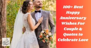 Happy Anniversary Wishes For Couple