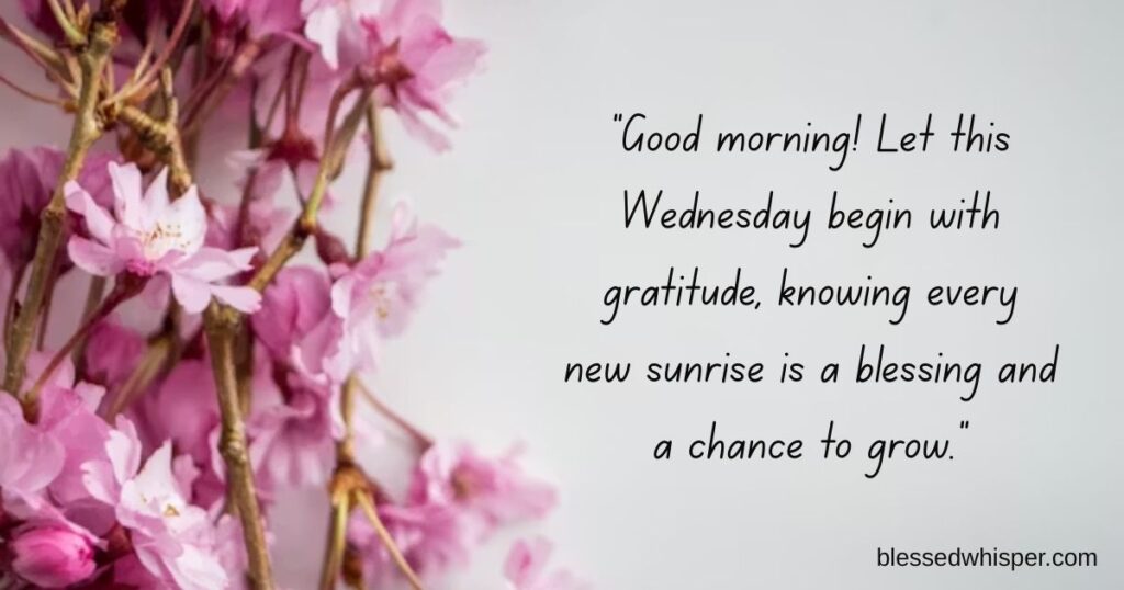 wednesday blessings and prayers 