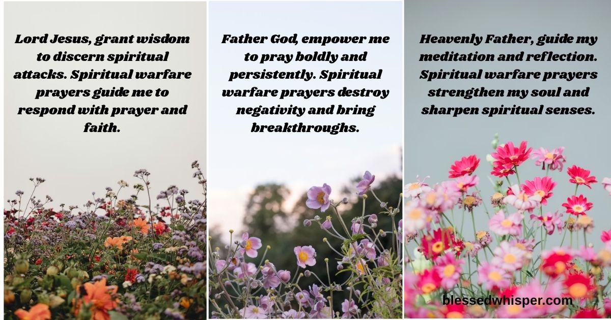 spiritual warfare prayers