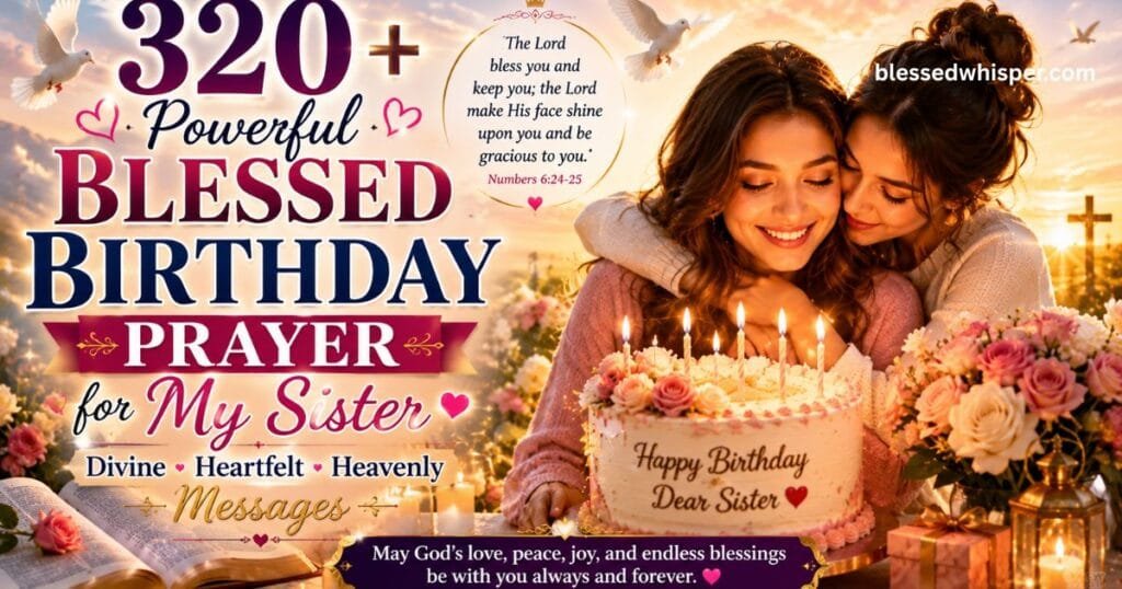birthday prayer for my sister