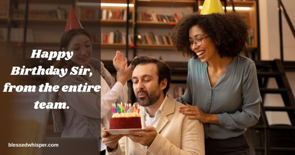 Heartfelt Birthday Wishes for Sir