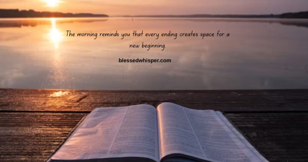 Bible Verses & Christian Good Morning Quotes