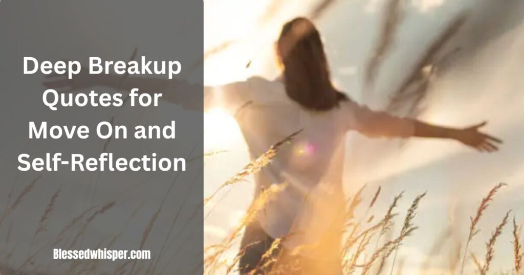 Breakup Quotes for move on