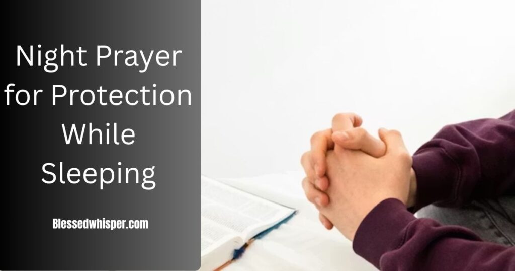  Night Prayer for Protection While Sleeping