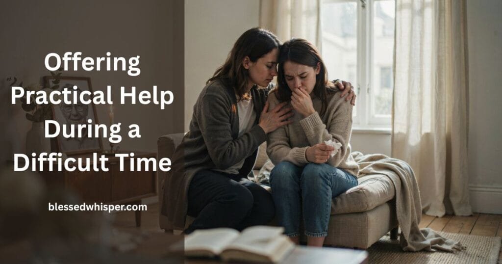 How to Comfort Someone When Their Grandpa Dies