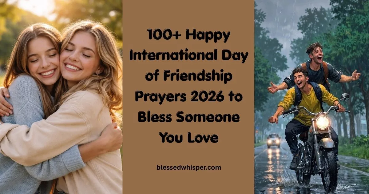 happy international day of friendship prayers 2026
