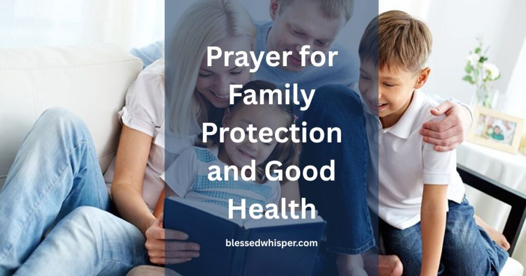 intercessory prayers for family