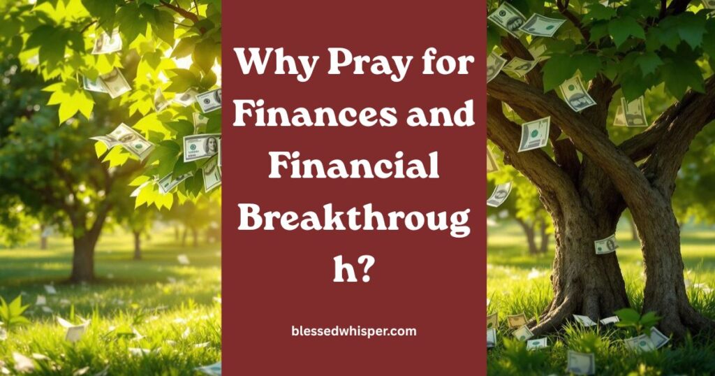 prayers for financial blessings