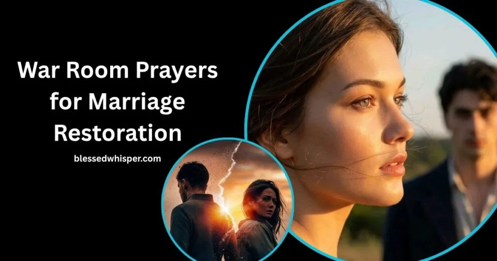 prayers for marriage restoration