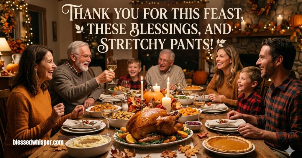 short funny blessings for dinner