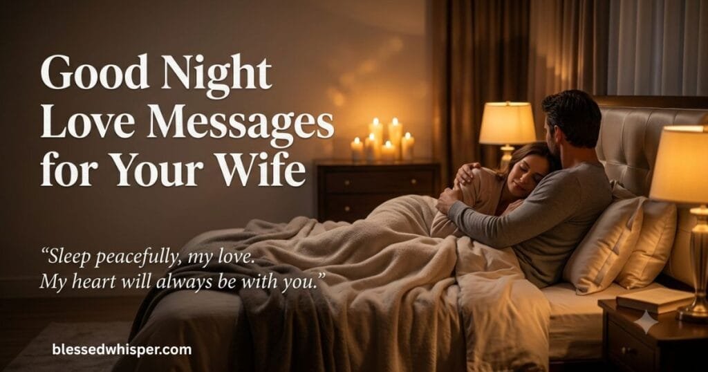 sweet love message for my wife